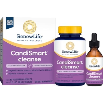 Renew Life CandiSmart 15-Day Yeast Cleanse Program