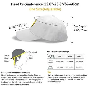 SONMONY Smiley Face Trucker Hat Washed Dad Hat for Men Women Cute Baseball Caps Unstructured Smile Embroidered Hat White