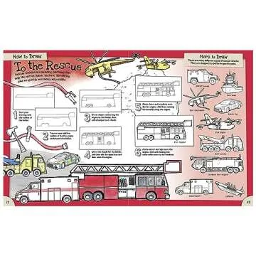 How to Draw Awesome Vehicles: Land, Sea, and Air: A Drawing Book for Kids Packed With 100+ Vehicles (Perfect Valentine's Day Gift) (How to Draw Series)