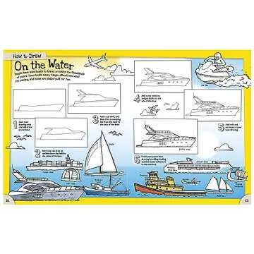 How to Draw Awesome Vehicles: Land, Sea, and Air: A Drawing Book for Kids Packed With 100+ Vehicles (Perfect Valentine's Day Gift) (How to Draw Series)