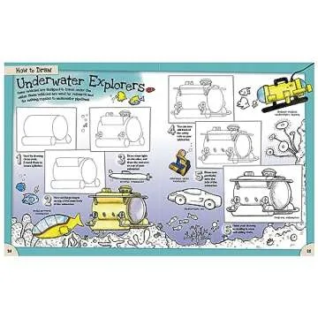 How to Draw Awesome Vehicles: Land, Sea, and Air: A Drawing Book for Kids Packed With 100+ Vehicles (Perfect Valentine's Day Gift) (How to Draw Series)