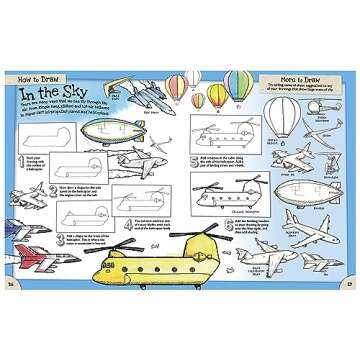 How to Draw Awesome Vehicles: Land, Sea, and Air: A Drawing Book for Kids Packed With 100+ Vehicles (Perfect Valentine's Day Gift) (How to Draw Series)