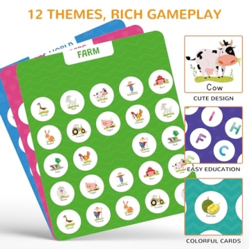 Engaging Wooden Matching Memory Game for Kids