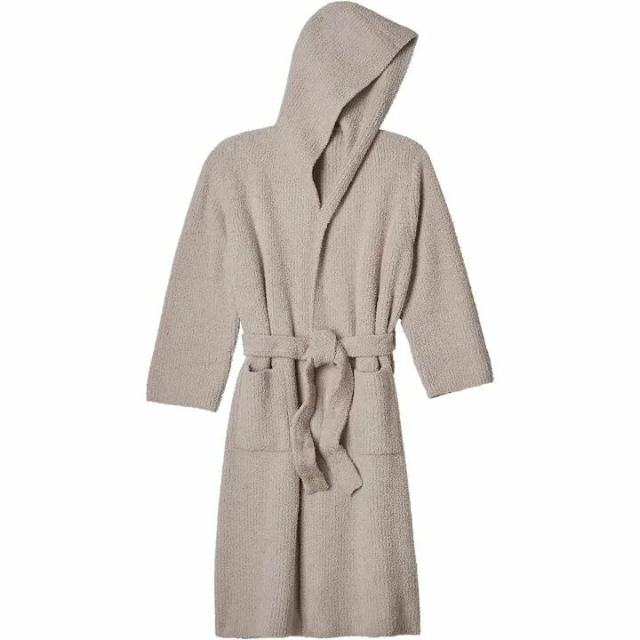 CozyChic Ribbed Hooded Robe by Barefoot Dreams