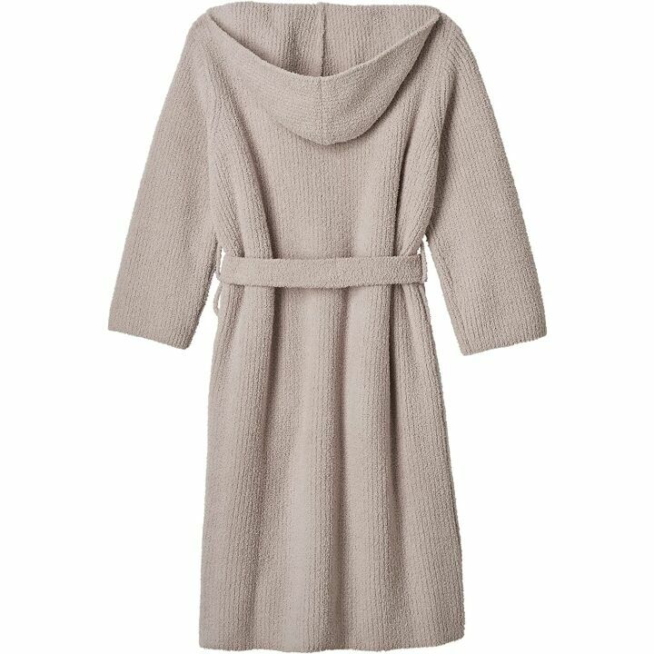 CozyChic Ribbed Hooded Robe by Barefoot Dreams