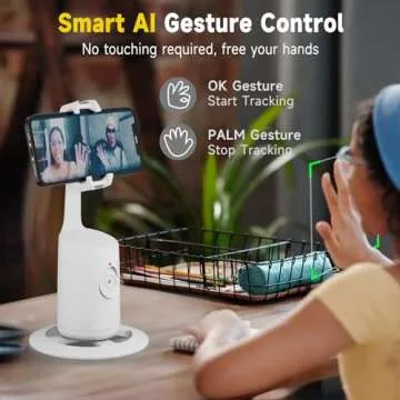 Auto Face Tracking Tripod for Easy Photo and Video Creation