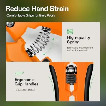 Vivosun 6.5 Inch Precision Gardening Scissors Pruner