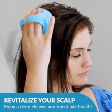 Flathead Hair Scalp Massager - Dandruff Removal & Growth