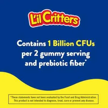 L’il Critters Probiotic Gummies for Kids' Digestive Health