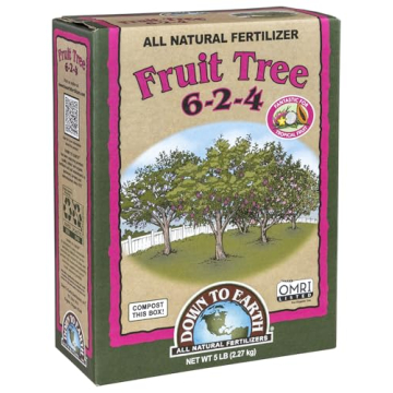Down to Earth Organic Fruit Tree Fertilizer 6-2-4, 5lb