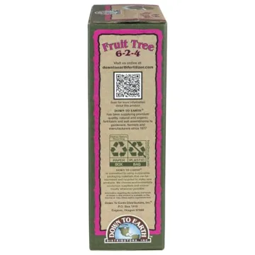 Down to Earth Organic Fruit Tree Fertilizer 6-2-4, 5lb