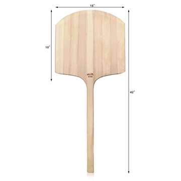 Wooden Pizza Peel by New Star - Durable & Versatile