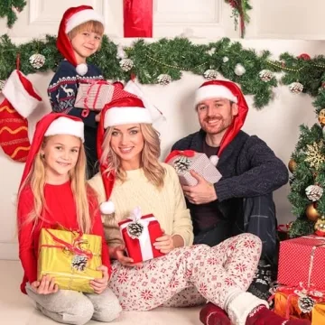 JOHOUSE 24PCS Snow Pinecones for Winter Decor