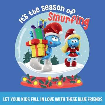 The original SMURFS countdown Calendar 2024 Collectible Cartoon Toys for Boys and Girls, 12 Figurines + 12 SMURFY gifts! Ages 3+. 24 Pieces
