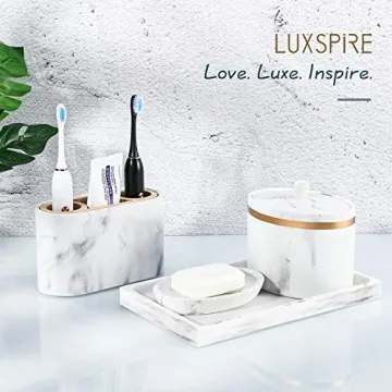 Luxspire Marble Tray: Gorgeous Organizer for Home Use