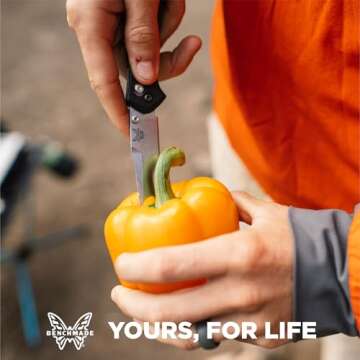 Benchmade 940 EDC Folding Knife - USA Made, Reverse Tanto Blade