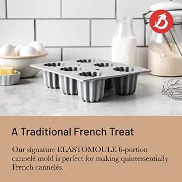 Perfect Canelé Baking with De Buyer Silicone Mold