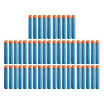 Nerf Elite 2.0 50-Dart Refill Pack, 50 Foam Darts Compatible with All Official Blasters That Use Eli...
