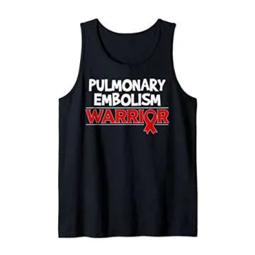 Pulmonary Embolism Awareness Ribbon - PE Survivor Tank Top