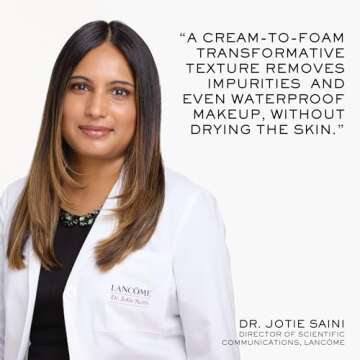 Lancôme Radiance Cream-to-Foam Cleanser with Rose & Lotus