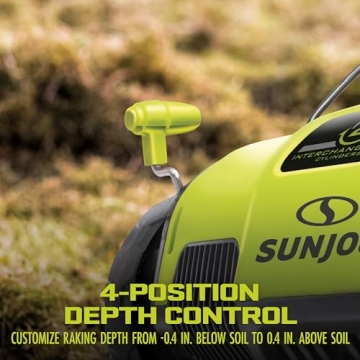 Sun Joe AJ798E Electric Dethatcher Scarifier with Collection Bag