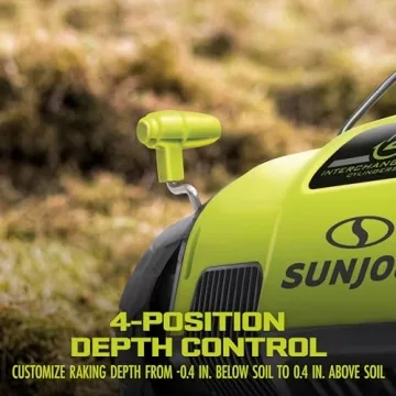 Sun Joe AJ798E Electric Dethatcher Scarifier with Collection Bag