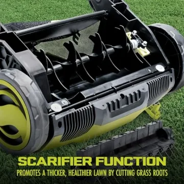 Sun Joe AJ798E Electric Dethatcher Scarifier with Collection Bag
