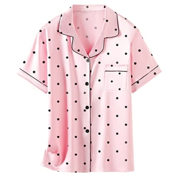 Schbbbta Kids Satin Pajama Set for Ages 7-8 Stylish Comfort