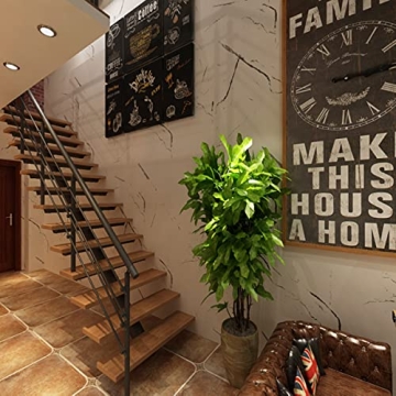 Thick Black White Marble Contact Paper Self Adhesive Waterproof