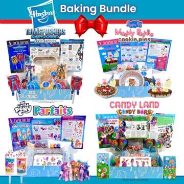 I'm The Chef Too! Kids Baking Kit for Kids, Candyland Candy Cooking Kit, Enjoy, Educational STEM Activities and Learning to Cook with Kids Candy Making Kit