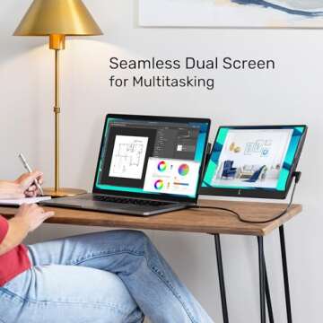 SideTrak Swivel 14" Portable Monitor Extender