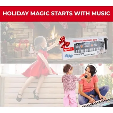 PYLE Digital Piano Keyboard for Kids - 61 Key Fun
