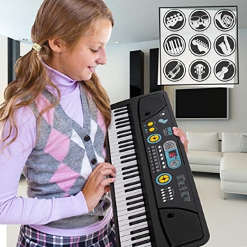 PYLE Digital Piano Keyboard for Kids - 61 Key Fun