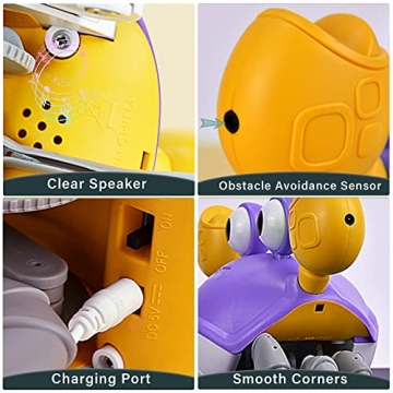 Yeaye Crawling Crab Baby Toy for Tummy Time Fun