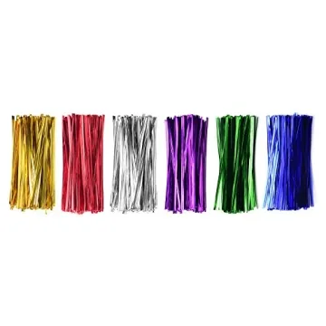 Premium 200 Pcs Cellophane Treat Bags with Twist Ties