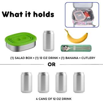 J World New York Cody Lunch Bag, Blue Raspberry, One Size