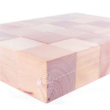 Super Z Outlet 1.5" Inch Unfinished Wood Blocks Cubes for Arts & Crafts DIY Projects (24 Pieces)