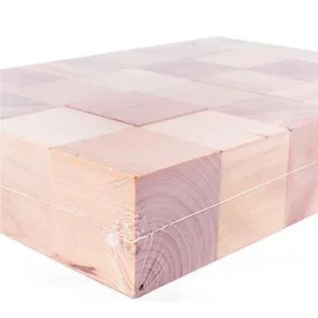 Super Z Outlet 1.5" Inch Unfinished Wood Blocks Cubes for Arts & Crafts DIY Projects (24 Pieces)