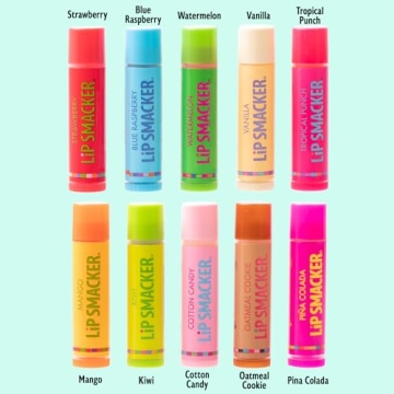 Lip Smacker Party Pack with 10 Hydrating Balms