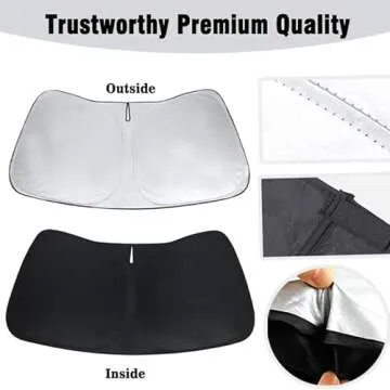 Car Windshield Sun Shade for Ultimate UV Protection