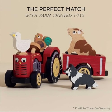 Le Toy Van Wooden Stacking Farm Toy for Kids