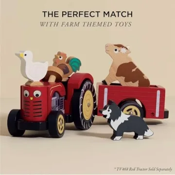 Le Toy Van Wooden Stacking Farm Toy for Kids