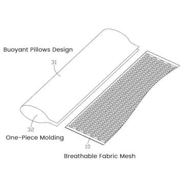 Pool Floats - 2 Pack Inflatable Pool Floats Rafts, Pool Floats Adult Size, 4-in-1 Floats for Swimming Pool, Thick PVC Pool Float Lounger Water Hammock