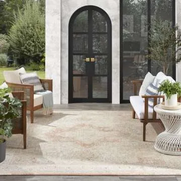 Nourison Essentials Distressed Indoor/Outdoor Area Rug