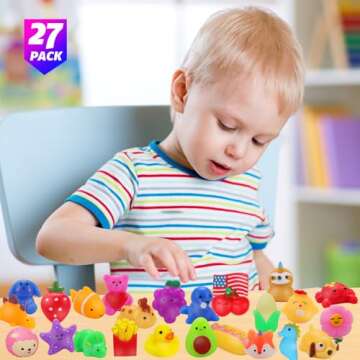 VNAMO Squishy Toys 27-Pack for Kids Gift Favors