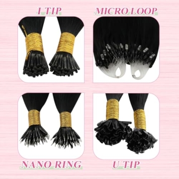 YoungSee U Tip Hair Extensions - Soft Real Human Hair