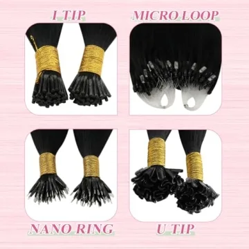 YoungSee U Tip Hair Extensions - Soft Real Human Hair