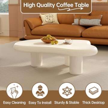 Stylish Cloud Coffee Table for Modern Living Spaces