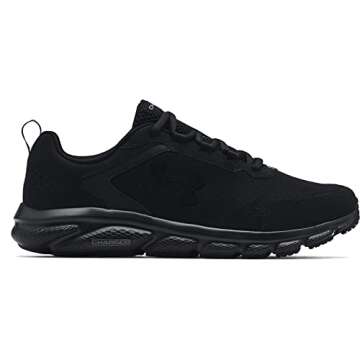 Under Armour Men's Charged Assert 9, Black (003)/Black, 10.5 M US