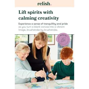 Relish - Dementia Aquapaints Activities for Seniors - Pack of 5 Reusable Water Painting Toys, Classic Vehicles, Alzheimer’s Products & Gifts for Elderly